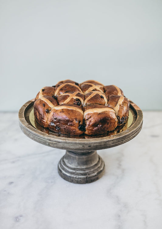 Hot Cross Bun Pull Apart